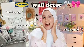 بدلت ديكور غرفتي🎬🎀 IKEA wall decor room makeover 🛠