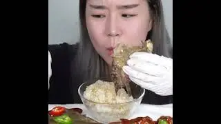 Korea mukbang livecrab