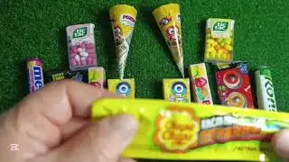ASMR  tic tac orbit mentos chupa cups rondon #chocolate 