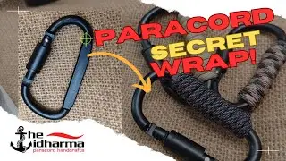 How to Wrap a Carabiner with Paracord | Easy Survival DIY Tutorial