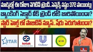 Markets crashes continues | Nifty slips below 16K | G. Sree Ramachandra Murthy | hmtv Money Matters