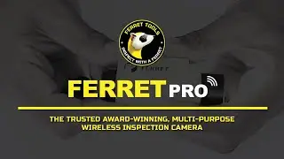 Ferret Pro - Multipurpose Wireless Inspection Camera for professional tradespeople