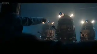 Daleks Ambush the Doctor | Eve of the Daleks | Doctor Who