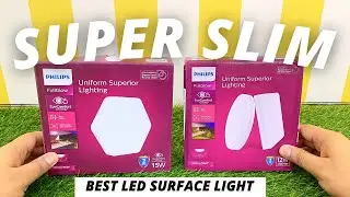Philips Rimless Full Glow LED Surface Light | Best LED Ceiling Light Without False Ceiling 2022 😯