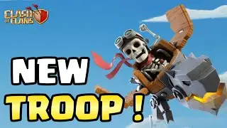 Dragon Rider - New Clash of Clans Troop ! Sneak Peek 3 #Shorts
