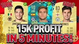 FIFA 20 - HOW TO GET 15K IN 5 MINUTES!! (BEST TRADING METHOD!) *TOTS PROMO TRADING GUIDE* | Sniping