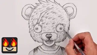 How To Draw Cuddle Team Leader | Fortnite