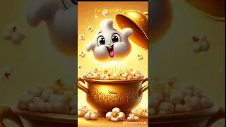 I'm a Little Popcorn | Popcorn Poem for Kids | Nursery Rhyme Animation