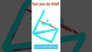This is IMPOSSIBLE | Impossible drawing Challenge | Can you do this? | #impossible #drawing