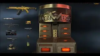 Warface Random Boxes - Gold AM-17 & F90 MBR (Crown Box Opening)