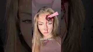 RHODE KILL MAKEUP 🎀💋✨🦌 #идеимакияжа #макияжоленя #макияжнахеллоуин #тренд