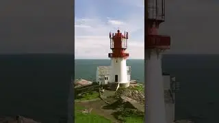 Lighthouses are pretty cool 🇳🇴 #lighthouse #norway #norge #dronevideo #drone #dji #djimavicair2