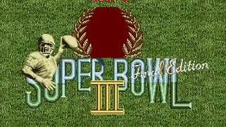 Intro-Demo - Tecmo Super Bowl III - Final Edition (USA, Genesis)