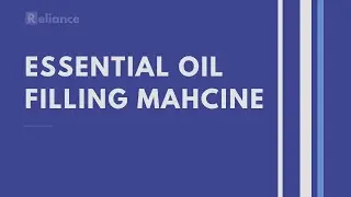 10ml Automatic high speed roll on essential oil bottle filling capping machine | RELIANCE