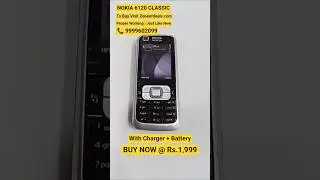 BUY Nokia 6120 Classic Keypad Mobile | 1,999 | #zoneofdeals #nokiaphones #nokiamobiles #e71 #e5 #e72