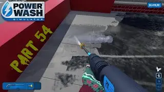 Lets Play Power Wash Simulator #054 die Feuerwache ist fast sauber aber es dauert