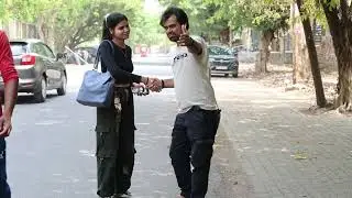 Pehali Baar Ladki Ne Sorry Bola | Prank on cute girl by Sanju Kadyan