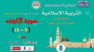 التربية الإسلامية: سورة الكهف: 9-15  الصف الثامن ف2