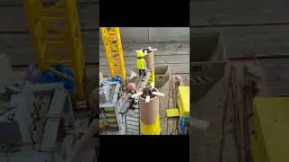 2. S&auml;ulenabschnitt im EG erstellen! | LionBau | #shorts #hochbau #lionbau