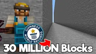 30 MILLION Blocks Mined Alone!