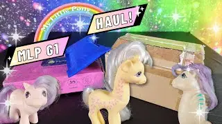 🌈😍Unboxing Vintage G1 My Little Pony Packages! #friendchip