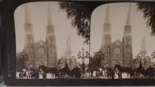 Church of St. Joseph, Antwerp, Belgium H.C. White Co - International Stereograph Co.