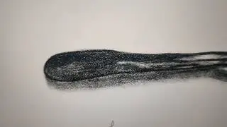 Realistic Still Drawing - A Spoon
