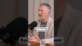 Volwassen zijn is niet hetzelfde als emotioneel volwassen zijn