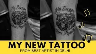 My New Tattoo | Best Tattoo making & Designs in Delhi | Tenzin