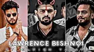 Goldy Brar support Elvish yadav in big boss Lawrence Bishnoi attitude👿status#goldybrar#viral#elvish