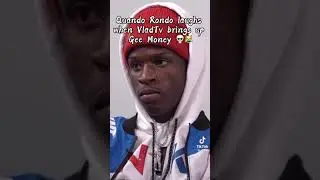 Quando Rondo laughs when VladTv brings up Gee Money passing 😲