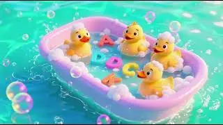The ABC Song with Ducklings and ABCs at Bath Time | Learn ABCs & Kids Songs