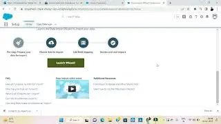 Data Import wizard // Trailhead // salesforce