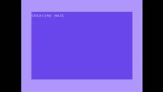 C64 Basic maze generation