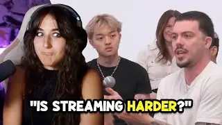 Ludawissy reacts to 9-to-5 Workers VS Streamers Debate: What is Harder? | Faze