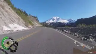 Mt Rainier - Cycling Paradise and Stevens Canyon