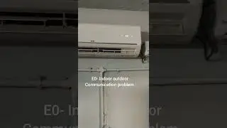 Ifb eco inverter A/c E0 error #youtubeshorts #trending