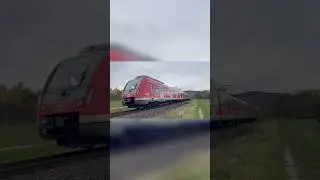 Baureihe 430 der S-Bahn Rhein-Main im Gleisbogen in Kronberg