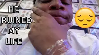 Getting My First Tattoo!! *HE MESSED UP*