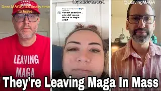 Confessions Of Former MAGA. They Are Regretful And Mad The Left Won't Accept Them