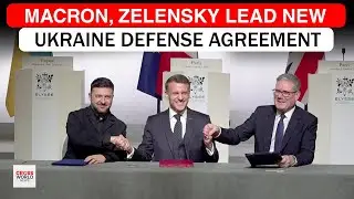 Макрон и Зеленский объединяются в преддверии подготовки послевоенных сил по Украине в Европе.
