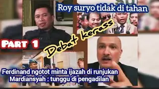 😲Minta tunjukan ijazah jokowi | ferdinand vs mardiansyah | debat kerass 1