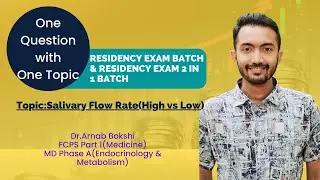 Salivary Flow Rate(High Flow Rate vs Low Flow Rate)