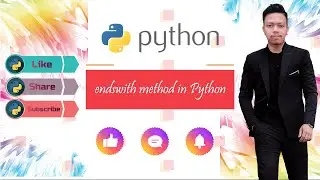 endswith method in python | python tutorial