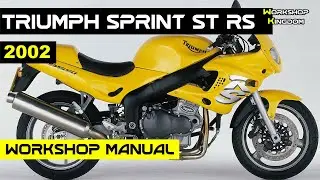 TRIUMPH Sprint ST RS (2002) Workshop Service Repair Manual - English - PDF Download