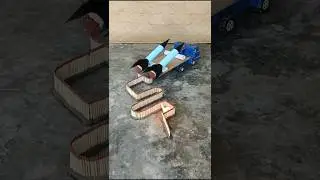 Rockets experiment match fire sticks experiment with rockets missile #shorts