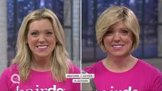 Hairdo Layered Bob Wig with Side Bang on QVC