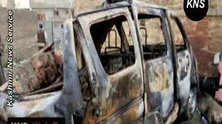 Video: Mysterious blast damaged a house, cars in Aalochbagh Srinagar