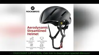ROCKBROS Bicycle Helmet Ultralight Integrally-molded Breatheable Ventilation Aero Cycling Helmet Men