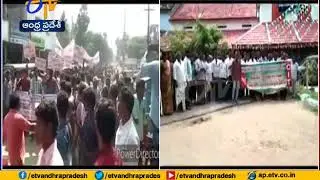 Shortage of Sand | Protests & Rallies Conducted | by Construction Workers | Across the State